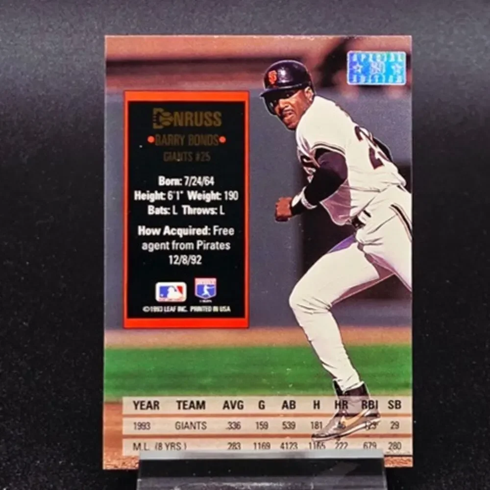 Barry Bonds Long Ball Leaders SE Gold Medallion San Francisco Giants Star - Picture 7 of 7